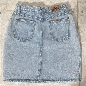 Denim skirt